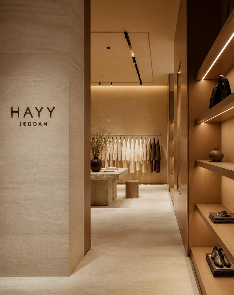 Rawdah Boutique interior