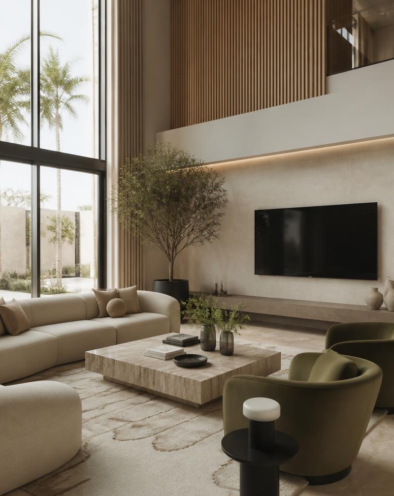 Al Shati Villa living room
